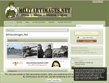 Tablet Screenshot of militaryimages.net